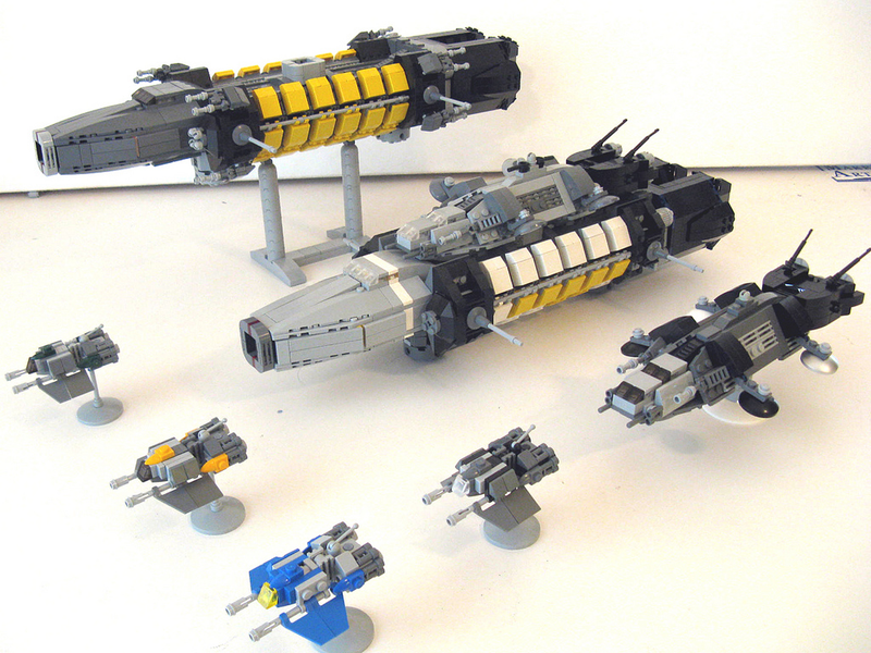 Illustration for article titled My Favourite Spaceships in the World Aren't in Games, or Movies, but LEGO